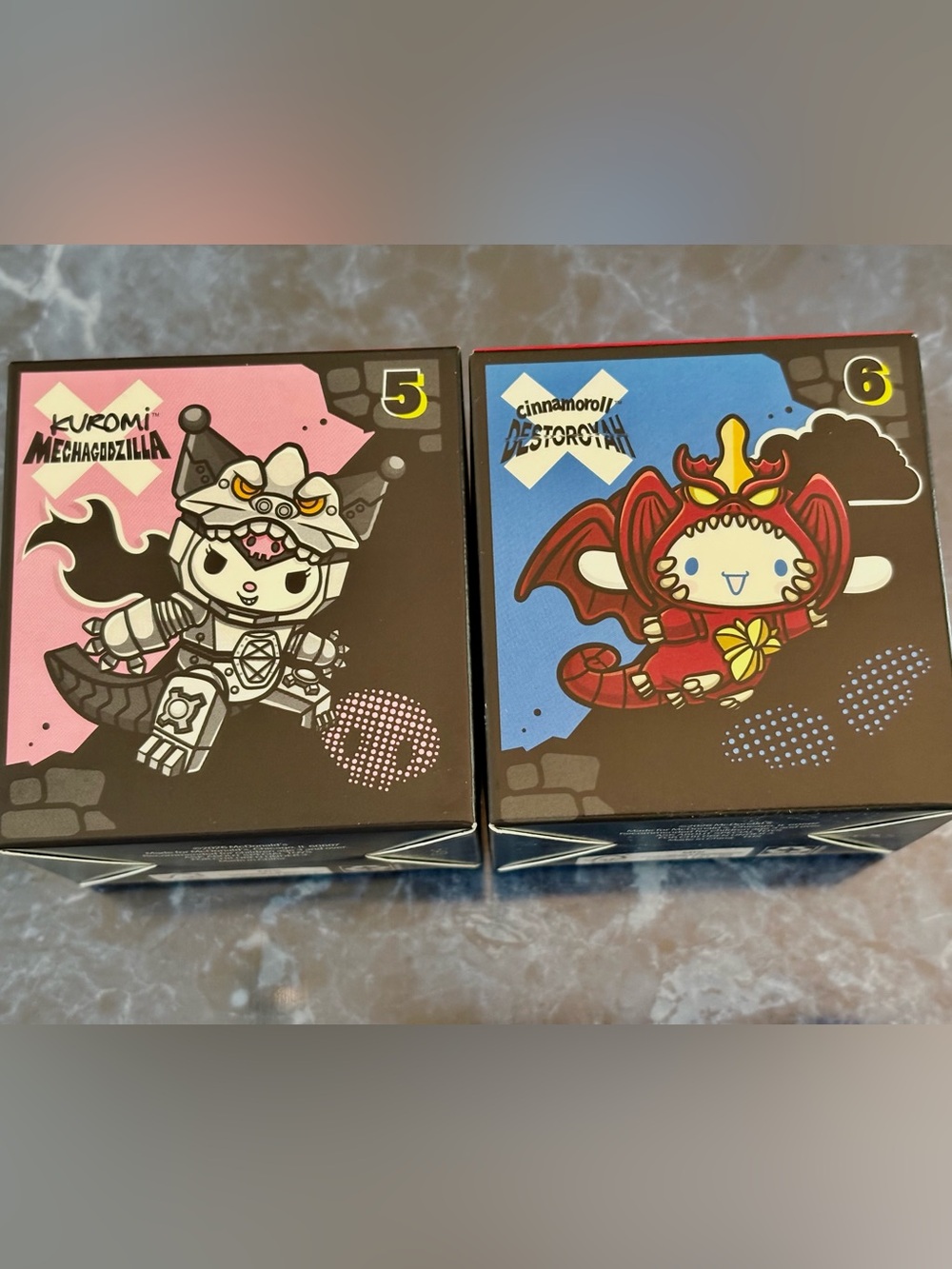 McDonald’s Hello Kitty Godzilla Kuromi Mechagodzilla and Cinnamoroll Destoroyah